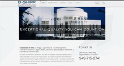 Desktop Screenshot of dshipp.com